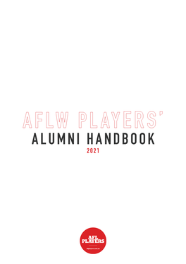 AFLW Players' Alumni Handbook