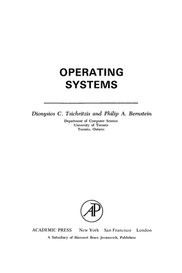 Operating Systems