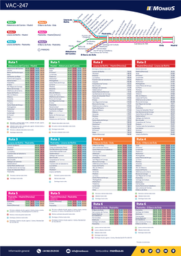 A3 Horarios Maldeasa