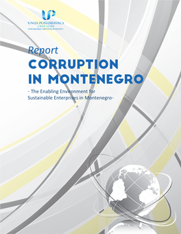 Report CORRUPTION in MONTENEGRO
