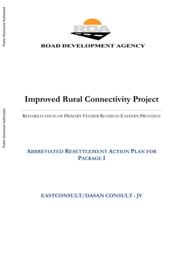 Improved Rural Connectivity Project