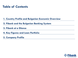 Table of Contents