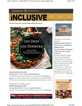 Page 1 of 6 Email : Webview : Inclusive: Diverse News And