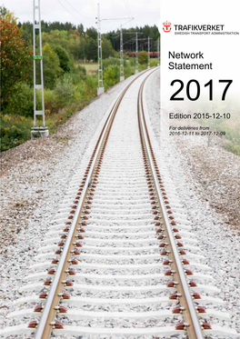 Network Statement 2017 Edition 2015-12-10
