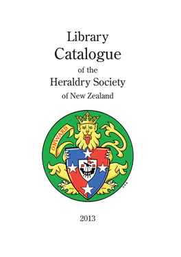 Heraldry Catalogue