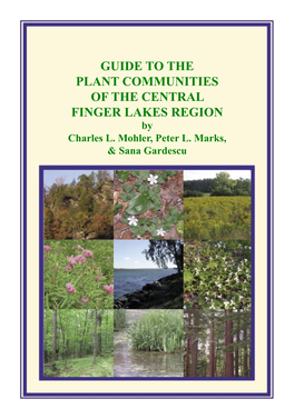 GUIDE to the PLANT COMMUNITIES of the CENTRAL FINGER LAKES REGION by Charles L