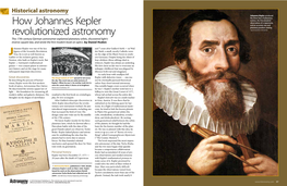 How Johannes Kepler Revolutionized Astronomy