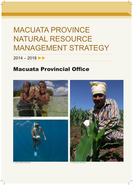 Macuata Province Natural Resource Management Strategy 2014 – 2018