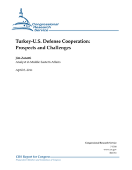 Turkey-US Defense Cooperation