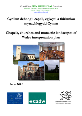 Chapels, Churches and Monastic Landscapes of Wales Interpretation Plan