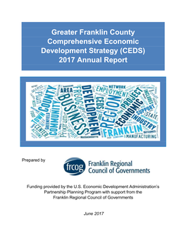 Greater Franklin County Comprehensive Economic Development Strategy (CEDS) 2017 Annual Report