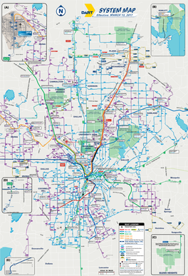 System Map360 Baylor 802 500 583 Churchill Way Campanella 513 385,887 Flex Royal Walton Parking 801 Center 400 Dallas Hospital 463 Lbj/Central Station Medical Ctr