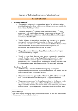 1 C Structure of Iranian Govement 10