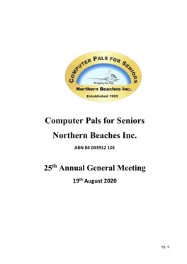 Computer Pals for Seniors Northern Beaches Inc