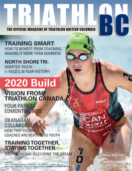 Rp Speed ADAPTED YOUTH (+ RACE’S 30 YEAR HISTORY) 2020 Build VISION from TRIATHLON CANADA