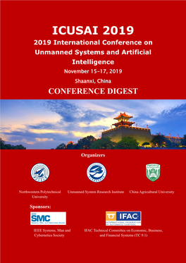 ICUSAI 2019 2019 International Conference on Unmanned Systems and Artificial Intelligence November 15-17, 2019