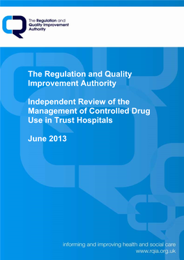 The Regulation and Quality Improvement Authority Independent