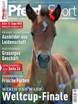 Pferdesport International Ausgabe 09/2017