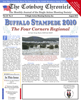 August 2010 Buffalo Stampede 2010 the Four Corners Regional by Capt