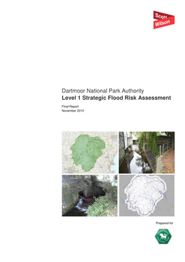 Dartmoor National Park Authority Level 1 Strategic Flood Risk Assessment