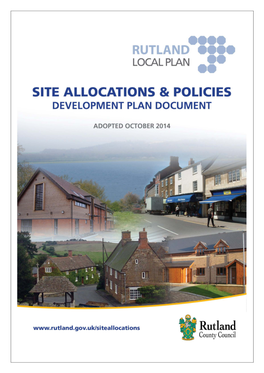 Site Allocations and Policies Development Plan Document