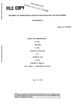 World Bank Document