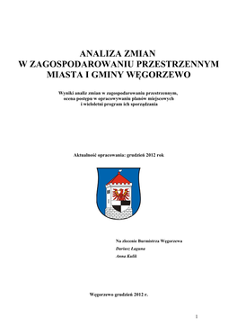 Obowiązujące Miejscowe Plany Zagospodarowania Przestrzennego