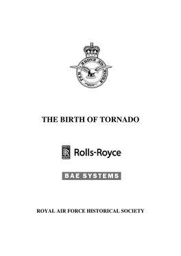 The Birth of Tornado