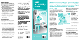 BART Accessibility Guide