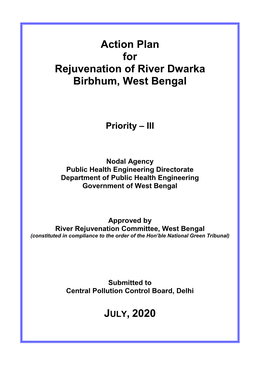 Action Plan for River Dwarka