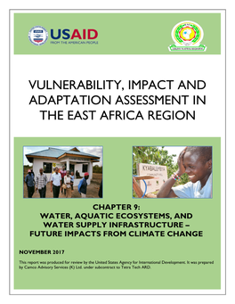 Vulnerability, Impact and Adaptation Assessment in the East Africa Region