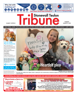 Proofed-REVISED Stonewall Tribune 011620.Indd