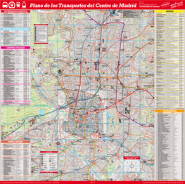 Plano De Los Transportes Del Centro De Madrid Gta
