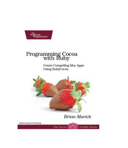 Programming Cocoa with Ruby