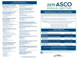 K&A Shuttle Flyer As of 4.27.19 ASCO 19 Copy