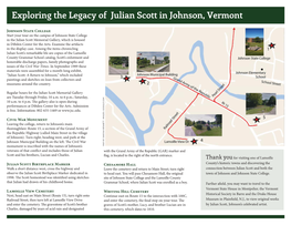 Exploring the Legacy of Julian Scott in Johnson, Vermont