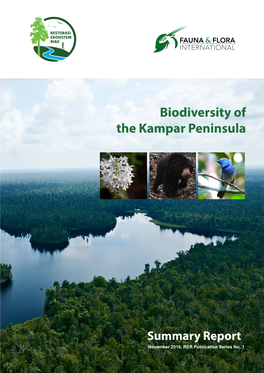 Biodiversity of the Kampar Peninsula