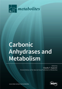 Carbonic Anhydrases and Metabolism
