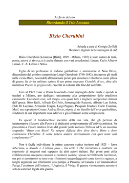 Bixio Cherubini