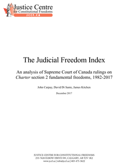 The Judicial Freedom Index