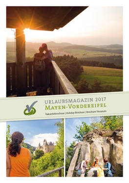 Mayen-Vordereifel Vakantiebrochure | Holiday Brochure | Brochure Vacances 2 URLAUBSMAGAZIN 2017 Mayen-Vordereifel