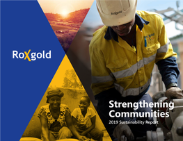 Roxgold 2019 Sustainability Report – Strengthening Communities