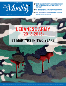 Lebanese Army (2013-2015) 91 Martyrs in Two Years