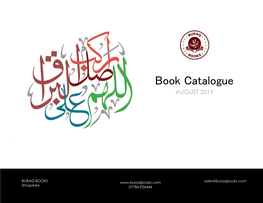 Book Catalogue AUGUST 2019