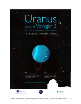 Beyond Voyager 2 from Recent Advances to Future Missions 16-18 Sep 2013 Meudon (France)