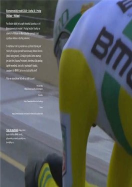 Biomatematický Model 2018 – Vuelta 18 ‐ Prolog (Málaga – Málaga)