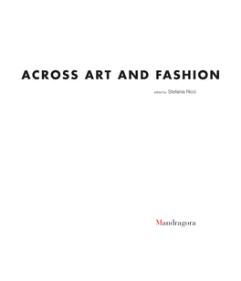 Across Art and Fashion