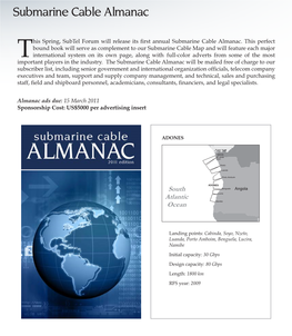 Submarine Cable Almanac