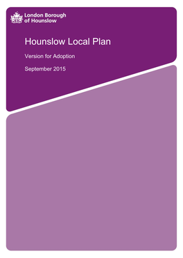 Hounslow Local Plan