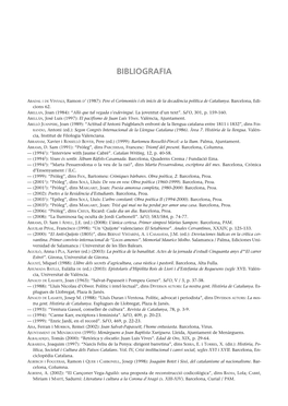 Bibliografia General